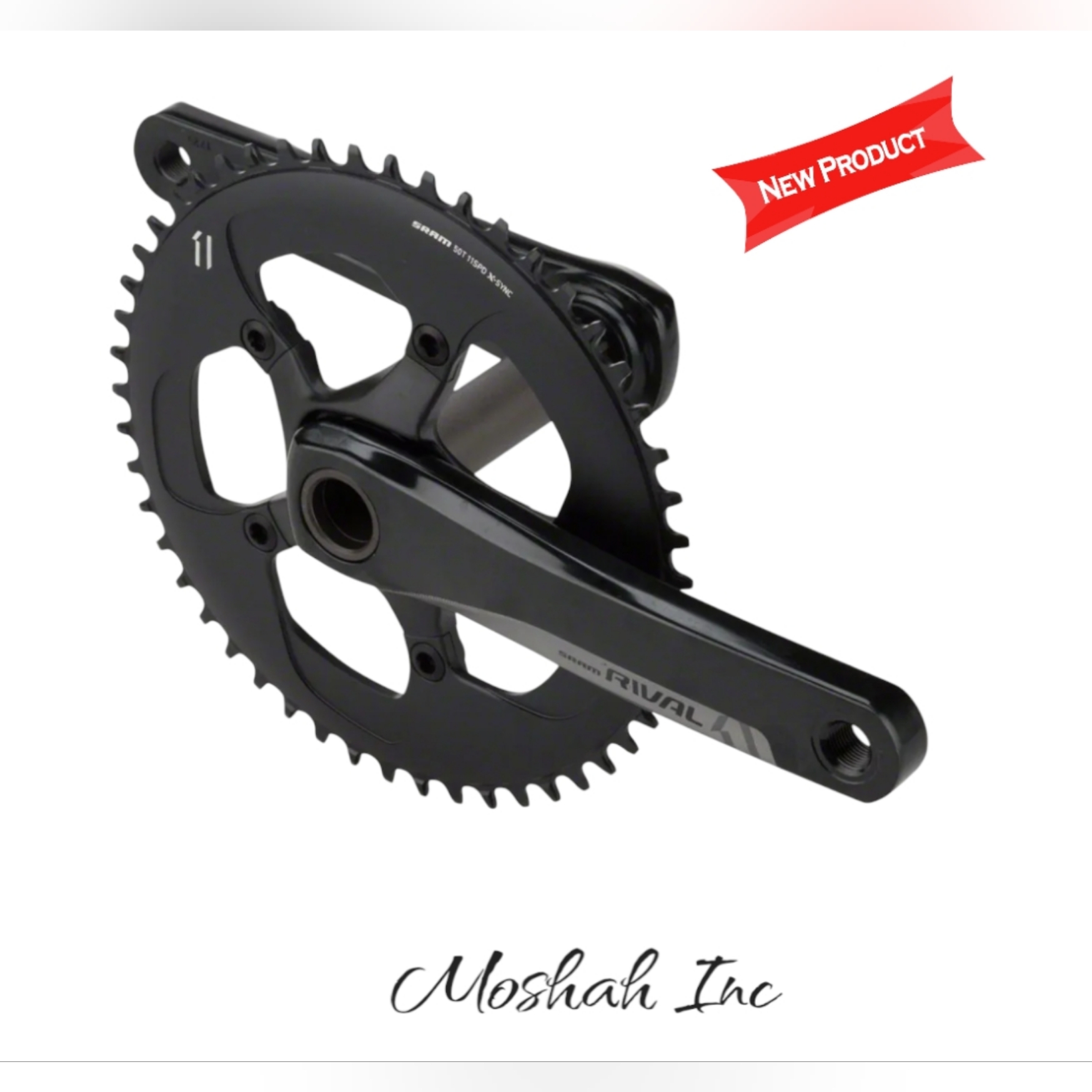 Sram Rival 1 Gxp Crankset 170mm 50t Black 110bcd